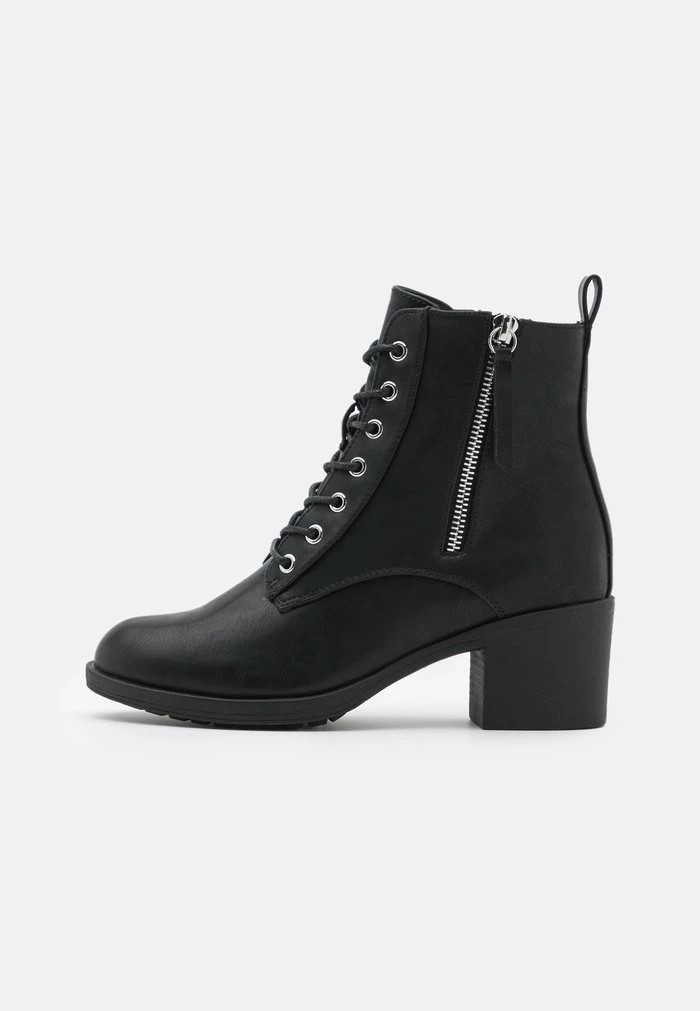 Bottines ANNA FIELD Anna Field Lace-up Ankle Boots Noir Femme | AZM-3300320